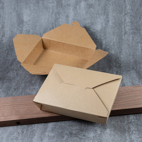 Brown Paper Takeout Box 48oz - 110oz