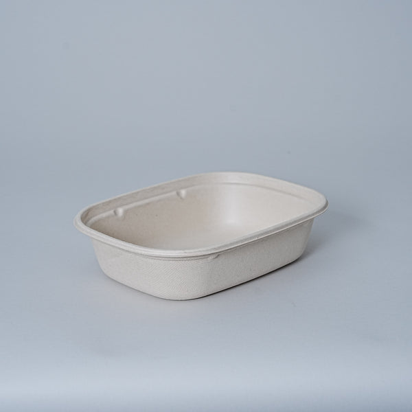 Molded Fiber Oval Container