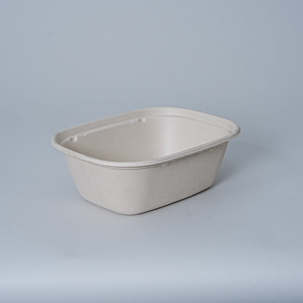 Molded Fiber Oval Container