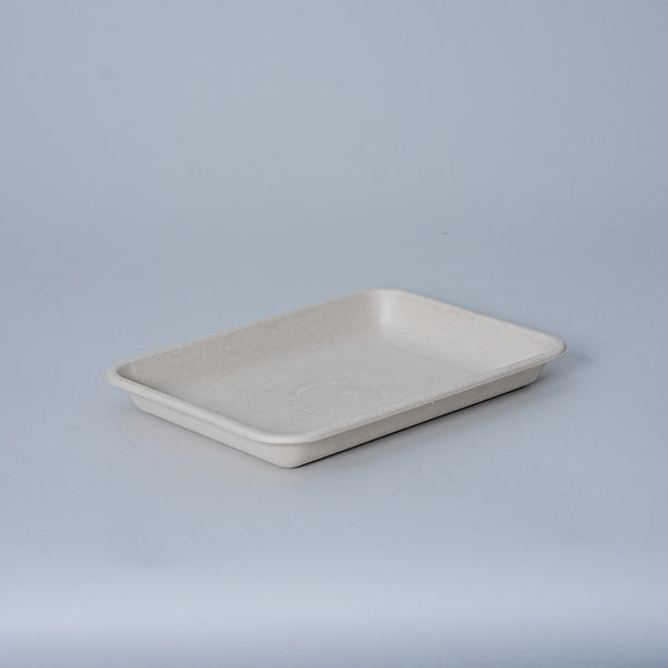 Molded Fiber Flat Tray