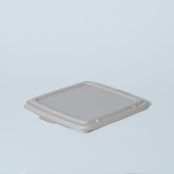 Molded Fiber Tray 9" - Molded Fiber Lid