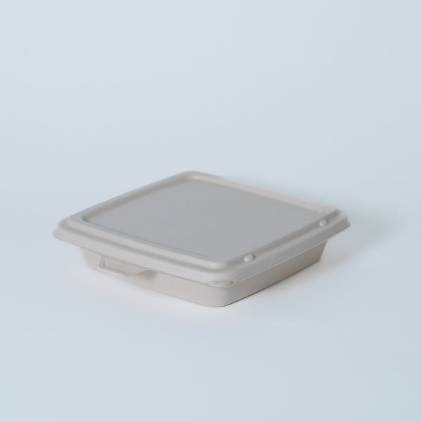 Molded Fiber Tray 9" - Molded Fiber Lid