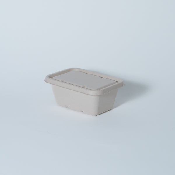 Molded Fiber Rectangle Box 22-34 oz