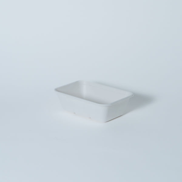 Molded Fiber Rectangle Box 22-34 oz