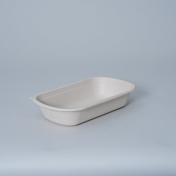 Molded Fiber Rectangle Container 25oz - 41oz