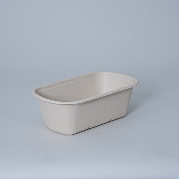 Molded Fiber Rectangle Container 25oz - 41oz