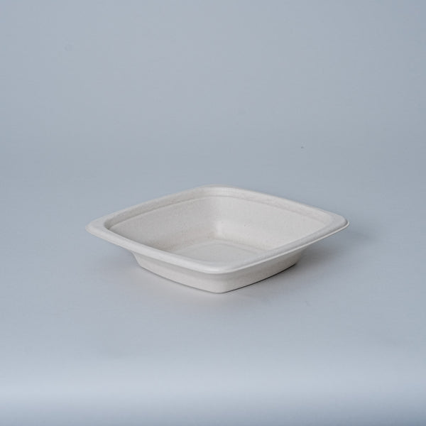 Molded Fiber Square Bowl