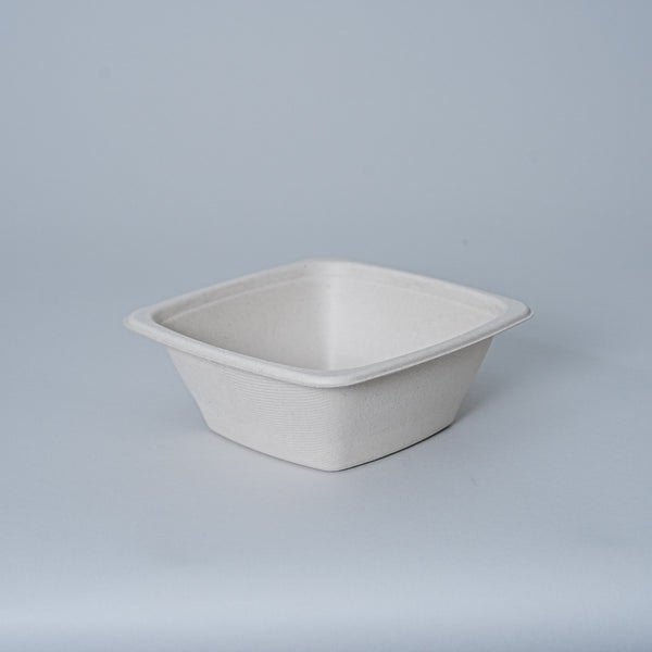 Molded Fiber Square Bowl