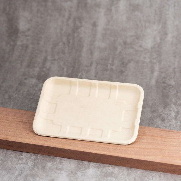 Molded Fiber Meat Tray - 9.5" x 7.1"