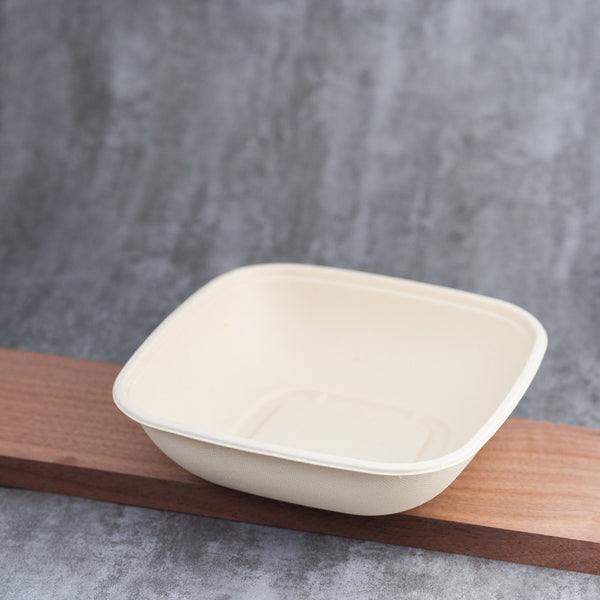 Molded Fiber Square Bowl 24oz-48oz